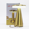 Dotyková Lampa - Vysoká Medená Stonka - USB (C) - Nabíjateľná (400 W)
