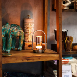 Dotyková Lampa - Krištáľový Lampáš - USB (C) - Nabíjateľný (2000 W)