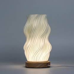 Vlnková Lampa - USB (C) - 3 Nastavenia - Hviezda Skrútená