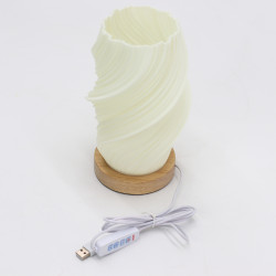 Vlnková Lampa - USB - 3 Nastavenia – Oblak Skrútený