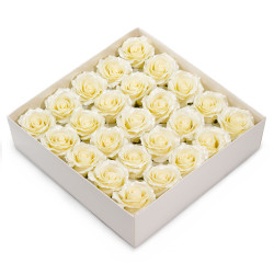 25x Mydlové Kvety pre Šikovné Ruky - (5-vrstvová) Ruža - Hodvábne Zdob