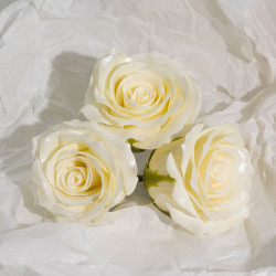 25x Mydlové Kvety pre Šikovné Ruky - (5-vrstvová) Ruža - Hodvábne Zdob