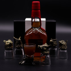 Likérové poháriky Bottom Up (50ml) - Divoké Lesné Bytosti – Antická Br