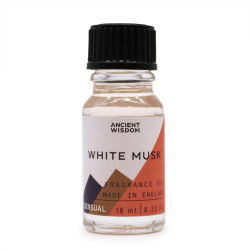 10x 10ml Vonný Olej Biely Musk