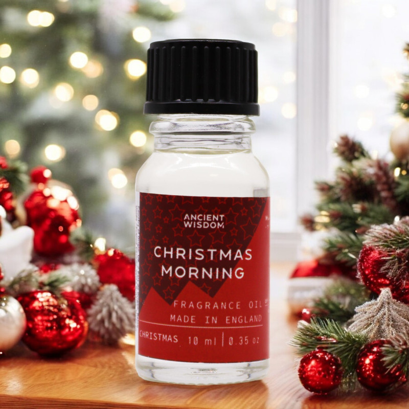 10x 10ml Vonný Olej Vianočné Ráno