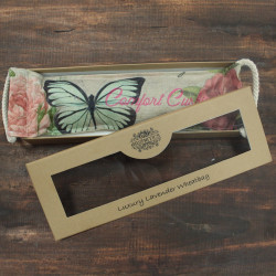 Levanduľovo-Pšeničný Terapeutický Vankúšik - Motýľ a Ruže