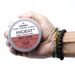 Červená Pleťová Maska - Íl 80g