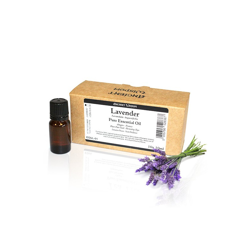 10x 10ml Levanduľa Esenciálny Olej Neoznačený