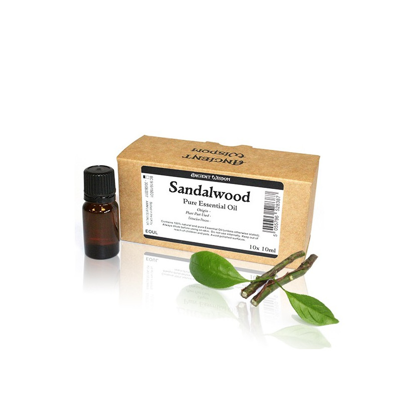 10x 10ml Santalové Drevo Esenciálny Olej Neoznačený
