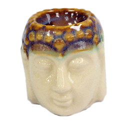 Buddha Aroma Lampa - Krémová & Mätová