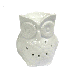 Klasická Biela Aroma Lampa - Vysoká Sova