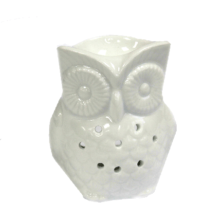 Klasická Biela Aroma Lampa - Vysoká Sova