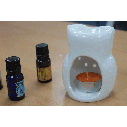 Klasická Biela Aroma Lampa - Vysoká Sova