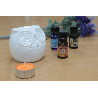 Klasická Biela Aroma Lampa - Nízka Sova