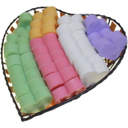 100x Srdiečkové Hosťovské Mydlá - Zelený Čaj