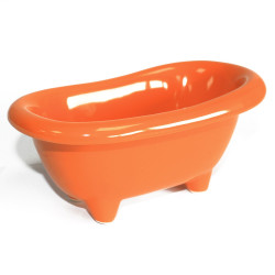 4x Keramická Mini Vanička - Oranžová
