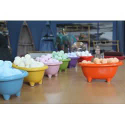 4x Keramická Mini Vanička - Oranžová