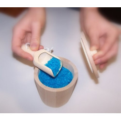 10x Drevené Mini Naberačky