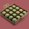 16x Šumivé Bomby Havajské Mango