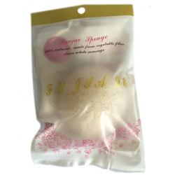 6x Špongia Konjac - Biela