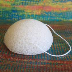 6x Špongia Konjac - Biela