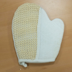4x Jutová Rukavica - Extra Exfoliačná