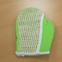 4x Jutová Rukavica - Extra Exfoliačná