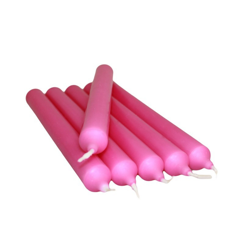 100x Stolové Sviečky - Fuksia