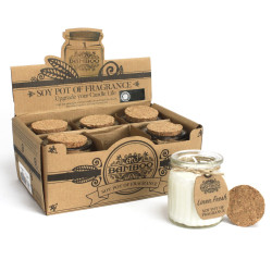 6x Sójová Vonná Sviečka - Svieža Bielizeň