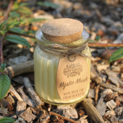 6x Sójová Vonná Sviečka - Mystický Musk