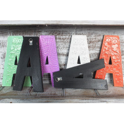 6x Viacfarebné Písmená "A" - 15cm