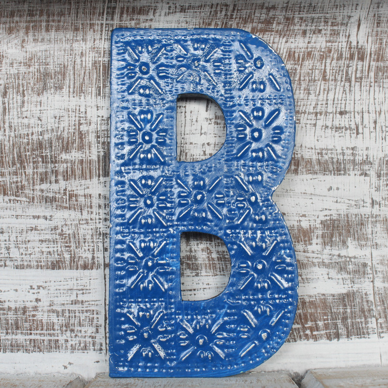 6x Viacfarebné Písmená "B" - 15cm