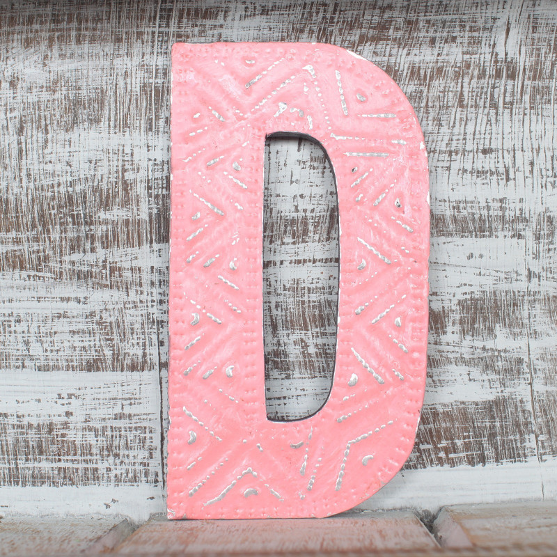 6x Viacfarebné Písmená "D" - 15cm