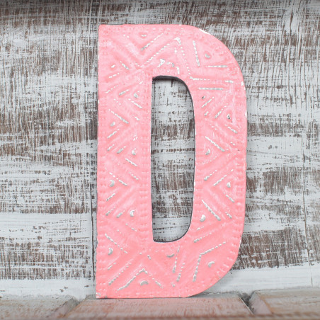 6x Viacfarebné Písmená "D" - 15cm
