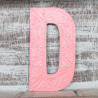 6x Viacfarebné Písmená "D" - 15cm