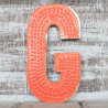 6x Viacfarebné Písmená "G" - 15cm