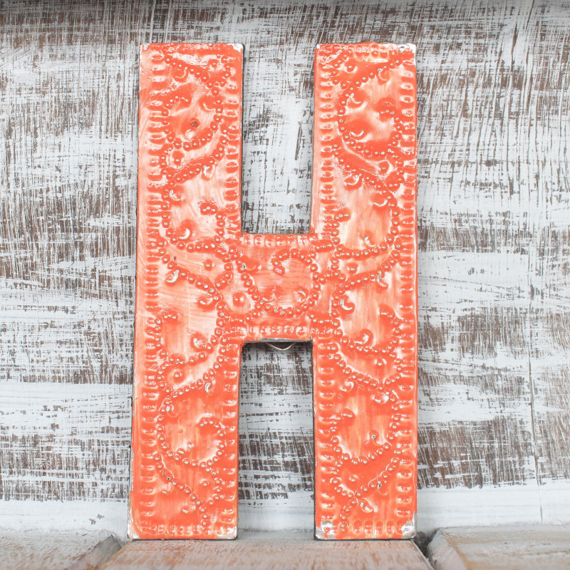 6x Viacfarebné Písmená "H" - 15cm