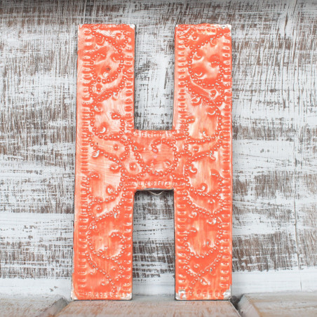 6x Viacfarebné Písmená "H" - 15cm