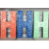 6x Viacfarebné Písmená "H" - 15cm
