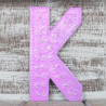 6x Viacfarebné Písmená "K" - 15cm