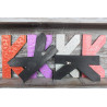 6x Viacfarebné Písmená "K" - 15cm