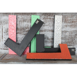 6x Viacfarebné Písmená "L" - 15cm