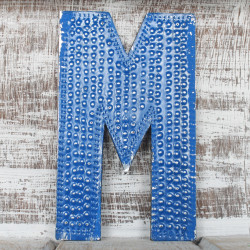 6x Viacfarebné Písmená "M" - 15cm