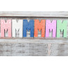 6x Viacfarebné Písmená "M" - 15cm