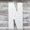 6x Viacfarebné Písmená "N" - 15cm
