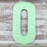 6x Viacfarebné Písmená "O" - 15cm