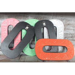 6x Viacfarebné Písmená "O" - 15cm
