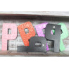 6x Viacfarebné Písmená "P" - 15cm