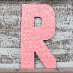 6x Viacfarebné Písmená "R" - 15cm