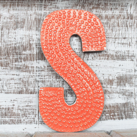 6x Viacfarebné Písmená "S" - 15cm